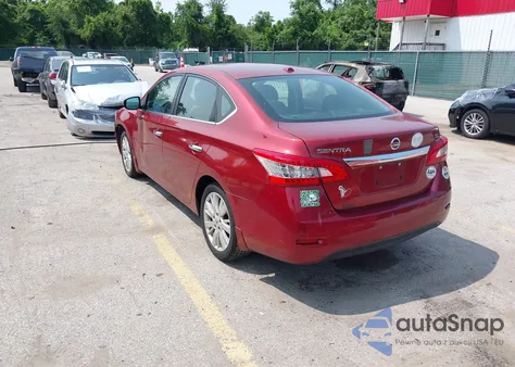 2015 Nissan Sentra S/Sv/Sr/Sl from USA, damaged, VIN 3N1AB7AP1FY365078